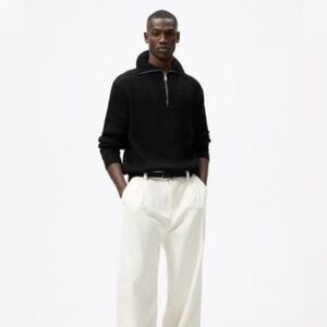 NEW Zara Men’s Mock Neck Sweater